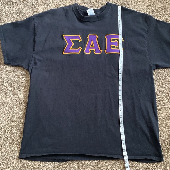 Sigma Alpha Epsilon T-Shirt Black XXL - Picture 6 of 6